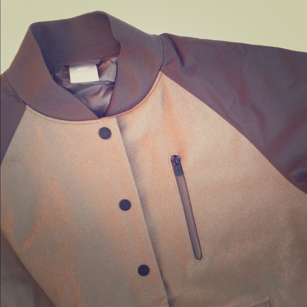 Nike Destroyer Wool Varsity Bomber Jacket